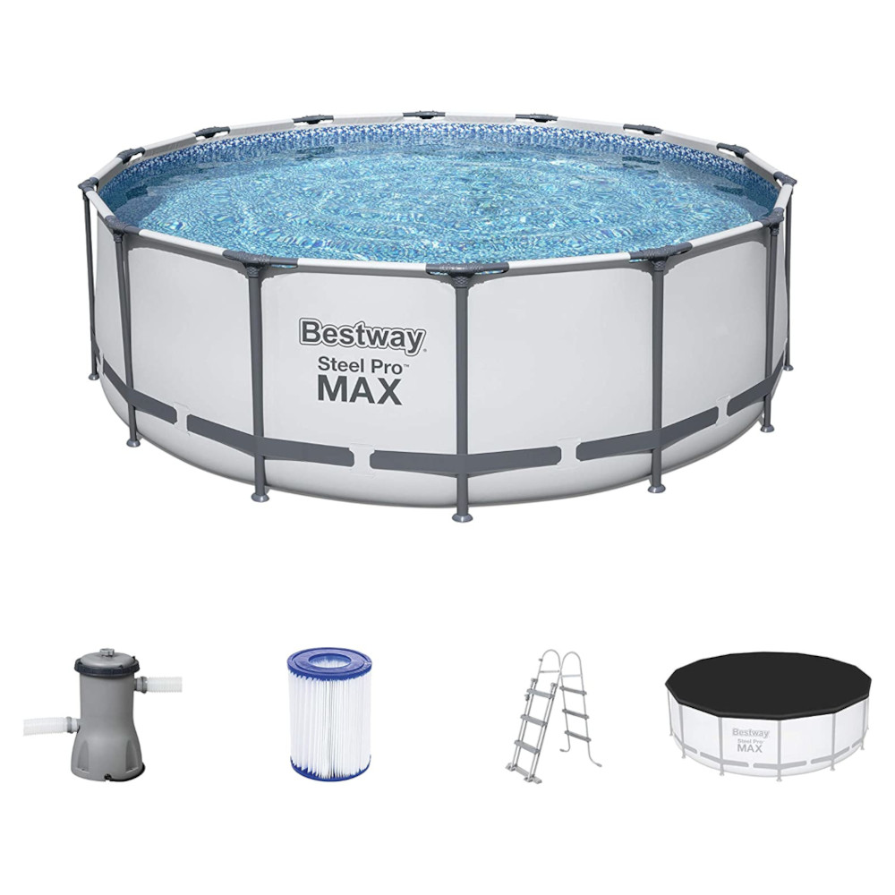 Piscina Fuori Terra BESTWAY Rotonda 5612X Steel Pro Max 427x122h cm